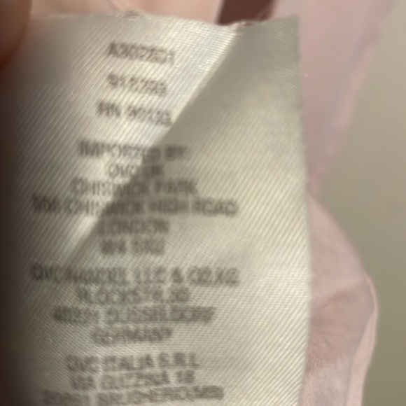 Joan Rivers Button Up‎ Long Sleeve Shirt Women’s Size Small Blouse Top Pink - Picture 8 of 8